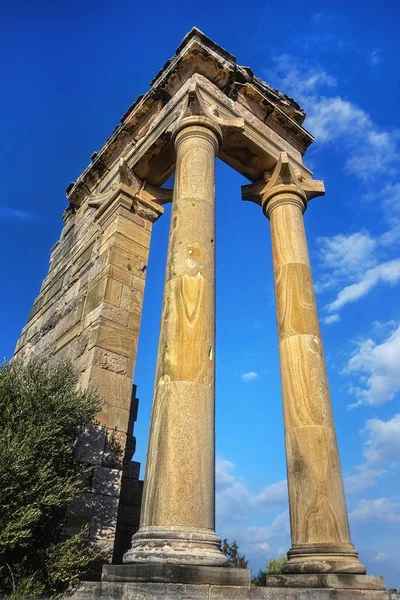 Ruinas Del Antiguo Santuario Templo Apolo Hylates Cerca Limassol Chipre — Foto de Stock