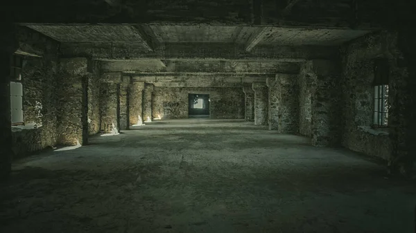 The abandoned Berengaria Hotel is the famous Cypriot resort of the mid-20th century in the mountainous region of Troodos, Cyprus. The hotel resembles an ominous medieval castle.