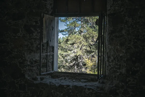Opuszczony Hotel Berengaria Jest Słynnym Cypryjskim Kurortem Połowy Wieku Górskim — Zdjęcie stockowe