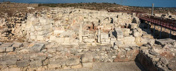 Ancienne Kourion Patrimoine Mondial Site Archéologique Près Limassol Lemesos Chypre — Photo