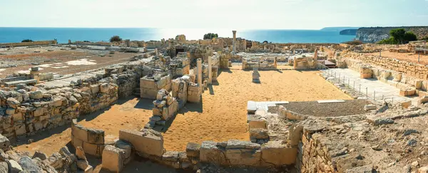 Antiguo Kourion Patrimonio Humanidad Sitio Arqueológico Cerca Limassol Lemesos Chipre —  Fotos de Stock