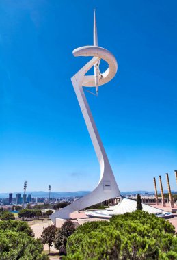 Barcelona 'daki Montjuic Kulesi