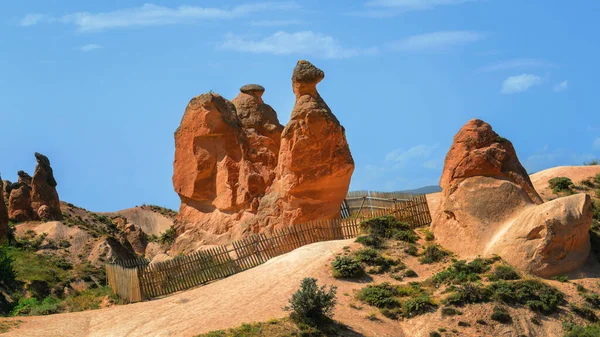 Devrent Valley Imaginary Valley Μια Κοιλάδα Γεμάτη Μοναδικούς Βραχώδεις Σχηματισμούς — Φωτογραφία Αρχείου