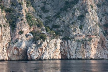 Yunanistan 'ın Karoulia ilçesindeki Münzevi kulübeleri, Athos Dağı