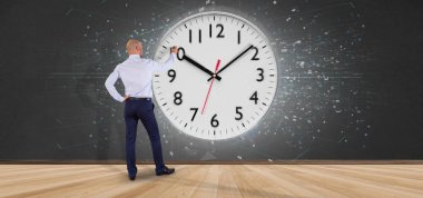 3D render saat timer tutan adam