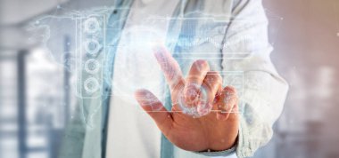 Ekranda iterek ellerini görünümünü kapat 