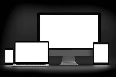 İzole Cihazlar Mockup