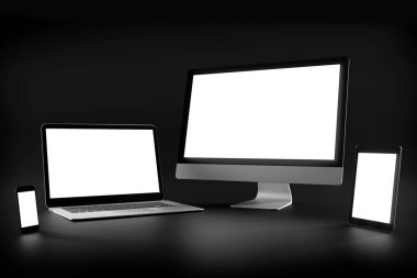 İzole Cihazlar Mockup