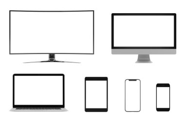 İzole Cihazlar Mockup