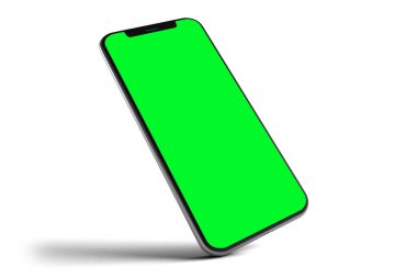 İzole Smartphone Mockup - 3d render