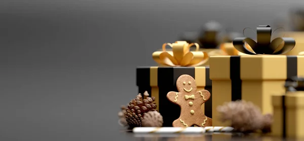 Fond blanc de Noël avec boules de Noël et décoration  - — Photo