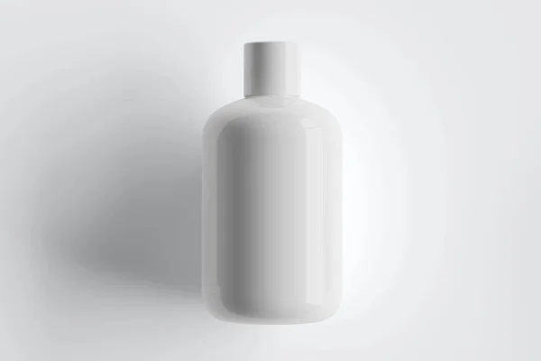White Cosmetic Container Mockup — Stock Photo, Image