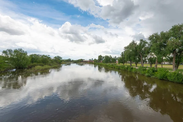 Rio Grande fırtına bulutları — Stok fotoğraf