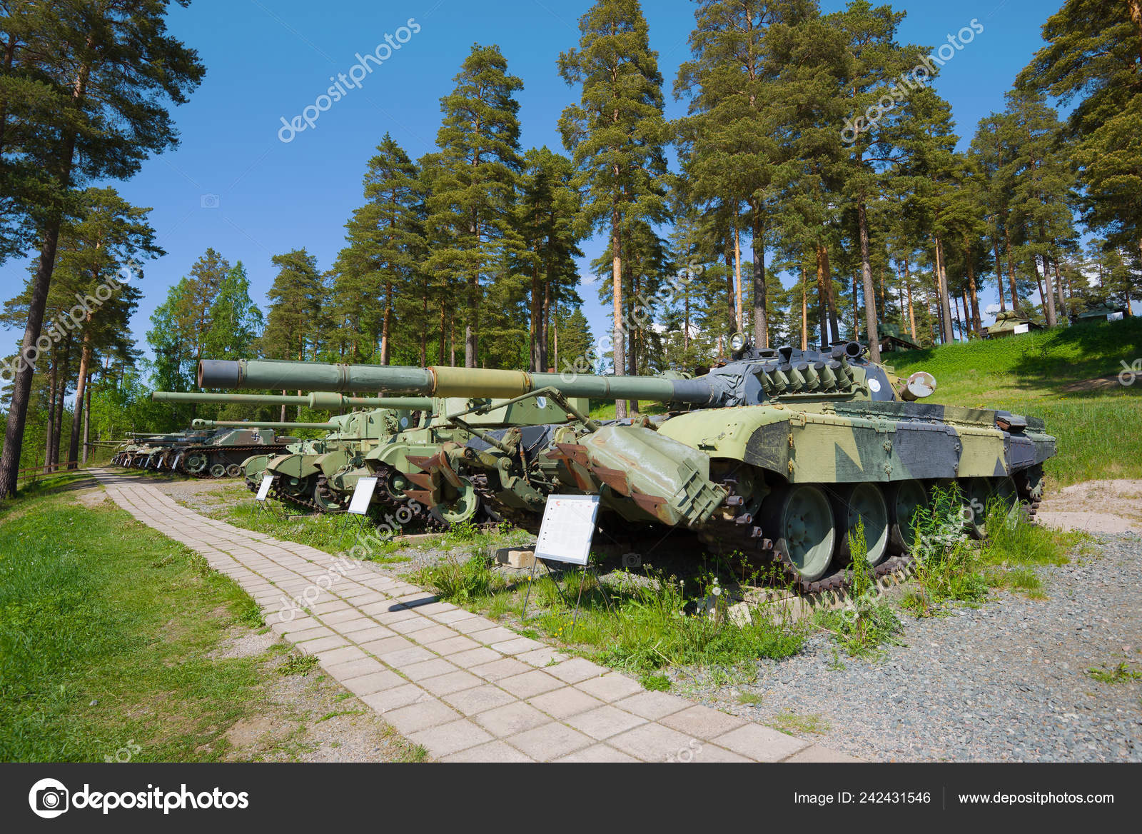 Parola Finland June 17 Alleys Parola Tank Museum View Soviet Stock Editorial Photo C Sikaraha Parola Finland June 17 Alleys Parola Tank Museum View Soviet Stock Editorial Photo C Sikaraha