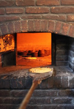 Gürcü düz kek fırında peynirli (khachapuri)