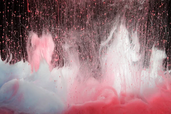 Ακρυλικά Χρώματα Στο Νερό Μελάνι Κηλίδα Αφηρημένο Φόντο — Φωτογραφία Αρχείου