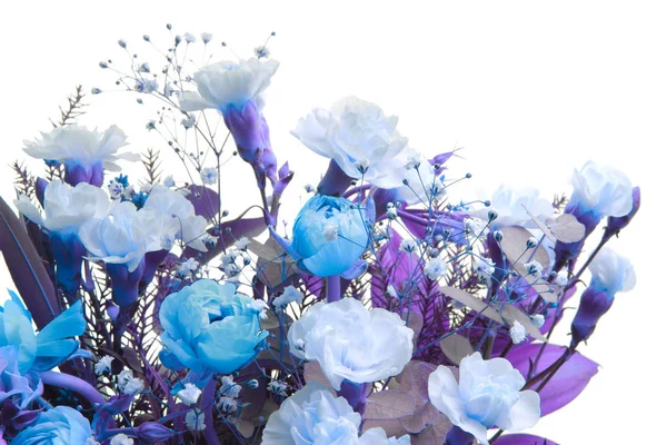 Blumenstrauß Auf Weißem Hintergrund Isoliert — Stockfoto