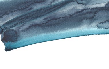 Soyut suluboya fırça darbeleri arka plan boyalı. Doku kağıt. izole.