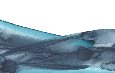 Soyut suluboya fırça darbeleri arka plan boyalı. Doku kağıt. izole.