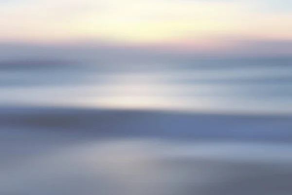 Abstract Zonsondergang Aard Achtergrond Wazig Soft Focus Sea — Stockfoto