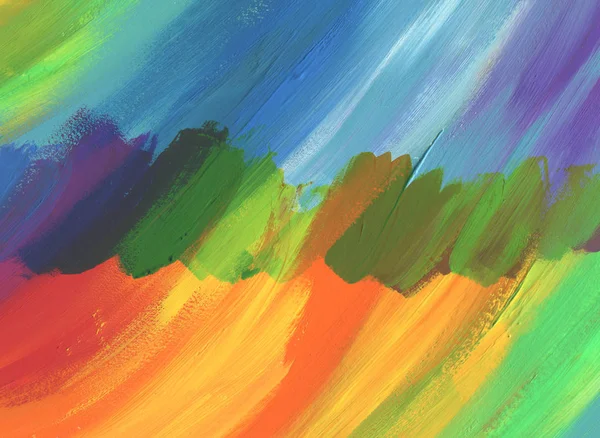 Fondo pintado acrílico de color abstracto . — Foto de Stock