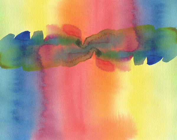 Abstract watercolor blot painted background. — Stock Photo, Image