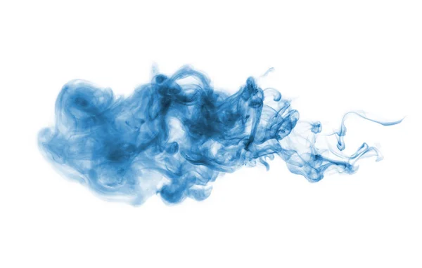 Kouř izolovaných na bílém — Stock fotografie