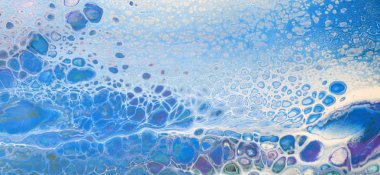 Mermer doku. Akrilik renkler. 