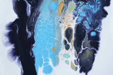 Mermer dokusu. Akrilik renk lekeleri. Soyut arkaplan. 