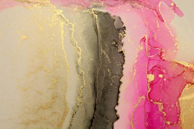 Soyut renk dalgası arkaplanı bulanıklaştırıyor. Mermer dokusu. Alkol mürekkebi.