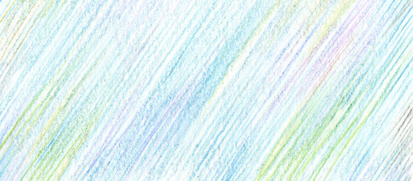 Color pencil  line stroke. Abstract background. Horizontal long banner.