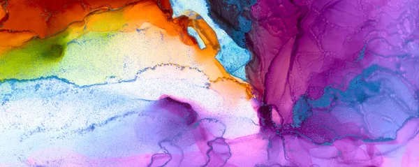 Marmeren Textuur Kunst Abstracte Verf Vlekken Achtergrond Alcohol Inkt Kleuren — Stockfoto