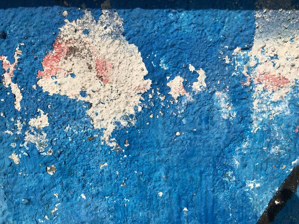 Pis Grunge Dokusu Duvarı Soyut Mavi Renk Arkaplanı — Stok fotoğraf