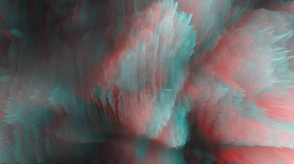 Digital Illustration Glitch Abstrakt Färg Buller Blot Bakgrund — Stockfoto