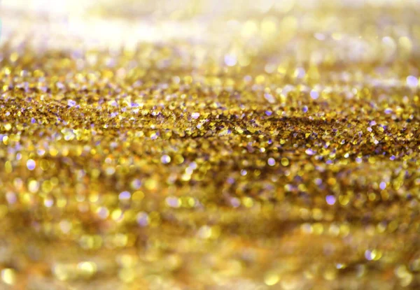 Bronze Paillettes Points Brillants Confettis Abstrait Lumière Clignotement Scintillement Defocus — Photo