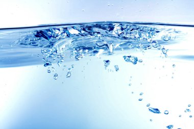 Soyut su kabarcığı arkaplanı damlatır.