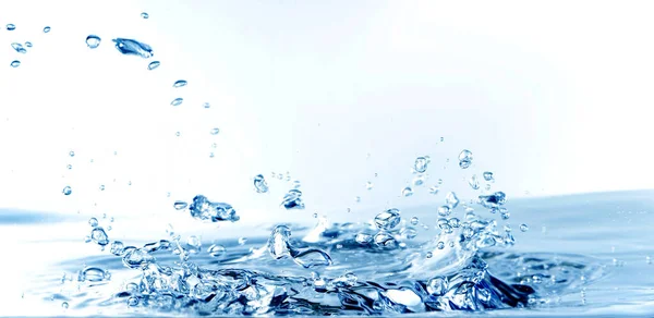 Abstrakte Wasserblase Tropfen Spritzer Hintergrund — Stockfoto