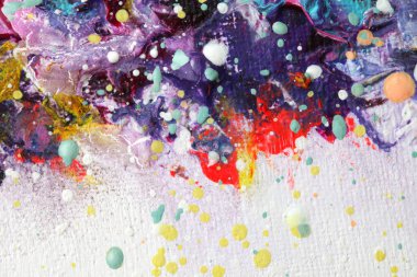 Sanat soyut akrilik, suluboya lekeli resim. Renk dokusu arkaplanı.