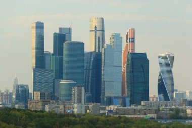 Sparrow Hills'ten Moskova Şehrinin Görünümü