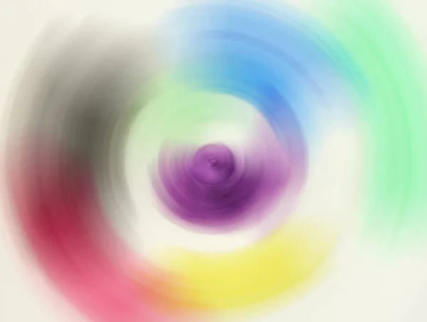 Fondo difuminado abstracto con diferentes colores de concéntrico — Foto de Stock