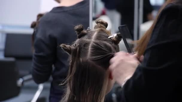 Hairdresser Plaits Hair Mannequin Head Braid Bun Practices