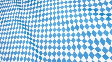 Octoberfest Bavyera bayrak deseni. Ekim Münih fest arka plan. Rhomb octoberfest mavi süs