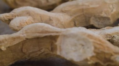 Zencefil köklerinden makro shot