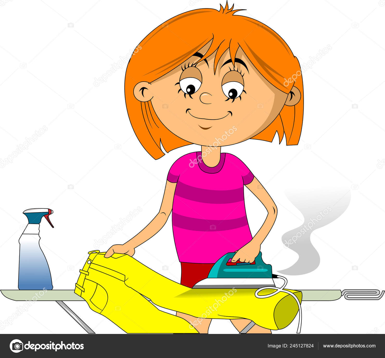 Clothes iron cartoon Vector Art Stock Images | Depositphotos Clothes iron cartoon Vector Art Stock Images | Depositphotos