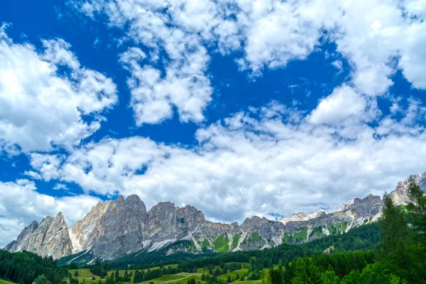 Dolomiten Sommer Der Nähe Von Cortina Ampezzo Italien — Stockfoto