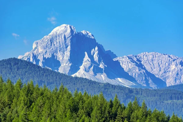 Tre Cime Lavaredo Kora Reggeli Kilátás Olaszországi Dolomitok — Stock Fotó