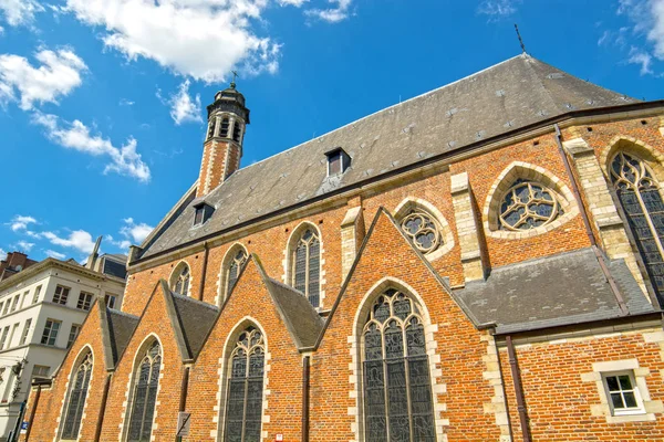 Bryssel Belgien Mary Magdalene Chapel — Stockfoto