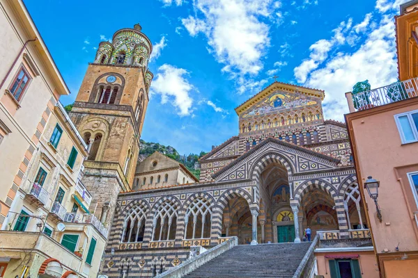 Katedralen i Amalfi, Italien — Stockfoto