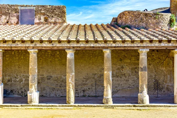 Pompeje, starověké římské město v Itálii — Stock fotografie
