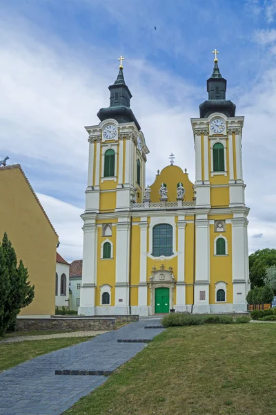 Monumento a la catedral de Szekesfehervar en Hungary —  Fotos de Stock